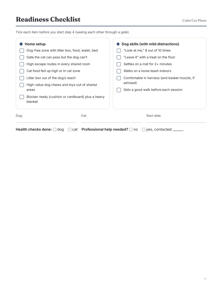 A printable page