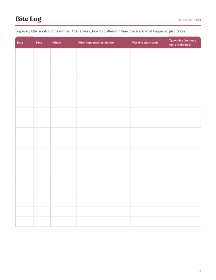 A printable page