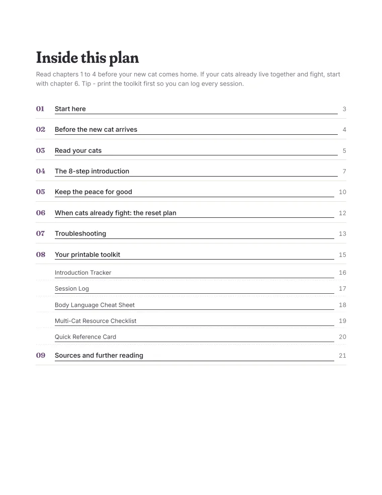 Contents page